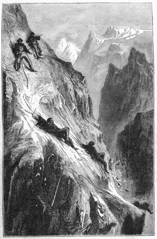 Der Augenblick, in dem das Seil riss.